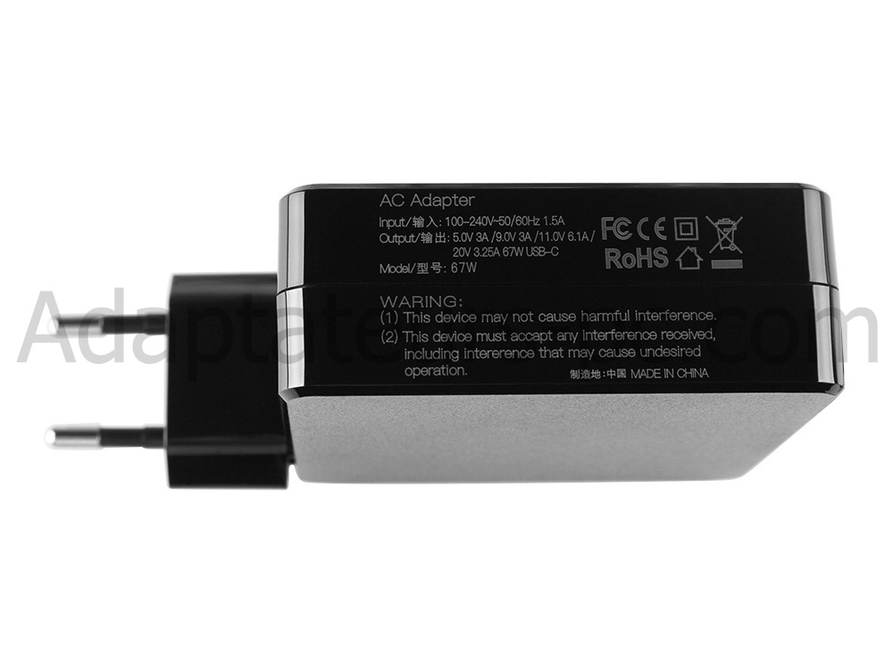 Xiaomi 67W USB-C Type-C Rapide Chargeur Pour Xiaomi Mi 11 Ultra M2102K1G